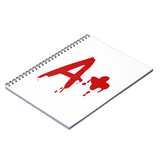 Carnet Groupe sanguin A+ Positif #Hôpital d'horreur (Côté gauche)