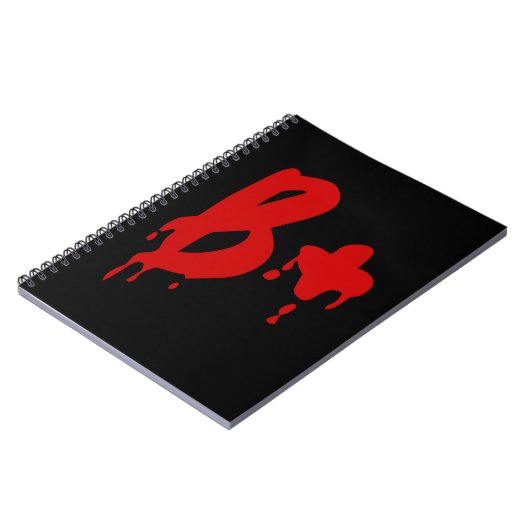 Carnet Groupe sanguin B+ Positif #Hôpital d'horreur (Côté gauche)