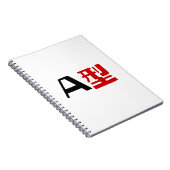 Carnet Groupe sanguin Un Kanji Japonais (Côté Droit)