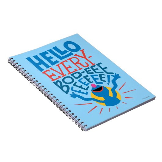 Carnet Grover Hello (Côté Droit)