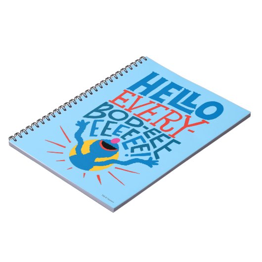 Carnet Grover Hello (Côté gauche)