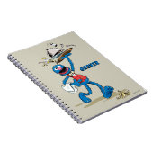 Carnet Grover le Serveur Vintage (Côté Droit)