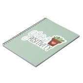 Carnet Grow Positivity - Inspirational Calligraphy Design (Côté gauche)