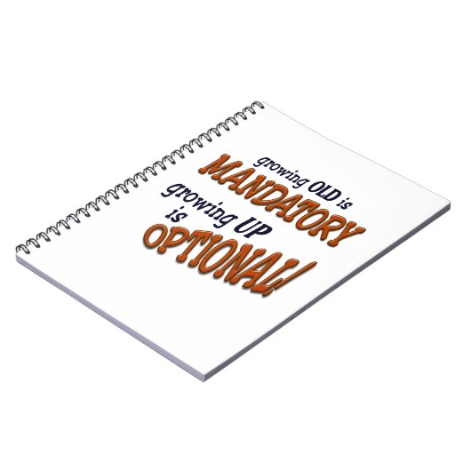 Carnet Growin Old ! (Côté gauche)