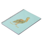 Carnet Grue tropicale-Orange (Côté gauche)