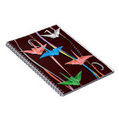 Carnet Grues d'origami (Côté Droit)