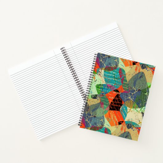 Carnet Grunge abstrait (Intérieur)