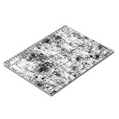 Carnet Grunge blanc (Côté gauche)