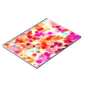 Carnet Grunge couleur point texture arrière - plan (Côté gauche)