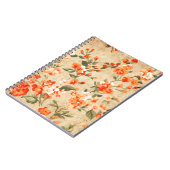 Carnet Grunge de fleurs (Côté gauche)