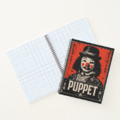Carnet Grunge Déplaisant Puppet | Dark Circus Art (Intérieur)