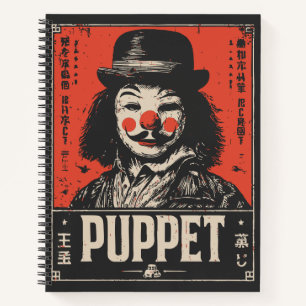 Carnet Grunge Déplaisant Puppet   Dark Circus Art
