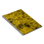 Carnet Grunge jaune (Côté Droit)