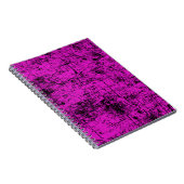 Carnet Grunge rose (Côté Droit)