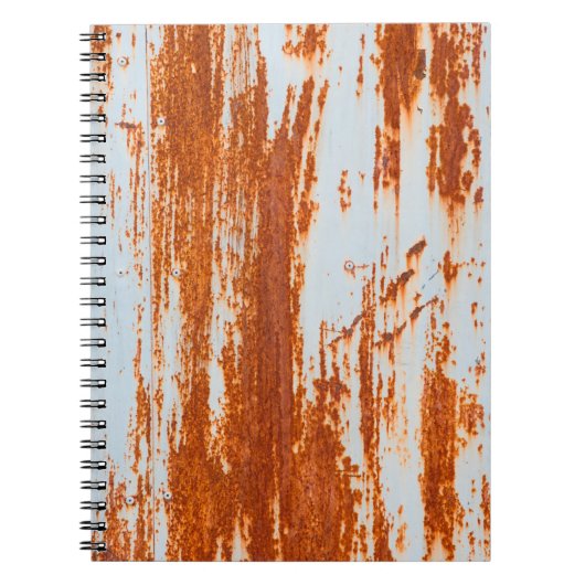 Carnet grunge rouille mur arrière - plan et texture (Devant)