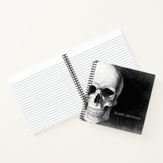 Carnet Grunge Skull (Intérieur)