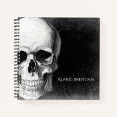 Carnet Grunge Skull (Devant)