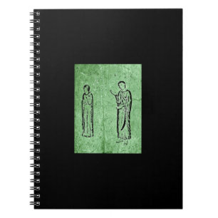 Carnet Grunge Statues Médiévales