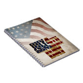 Carnet Grunge USA juillet 4 Juillet Indépendance Graphiqu (Côté Droit)