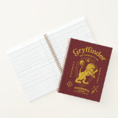 Carnet GRYFFINDOR™ Determination Courage Bravery Crest (Intérieur)