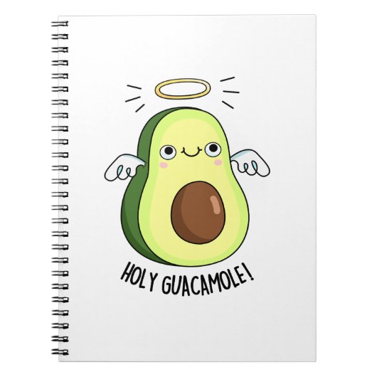 Carnet Guacamole Saint Pun Drôle Bon Avocat (Devant)