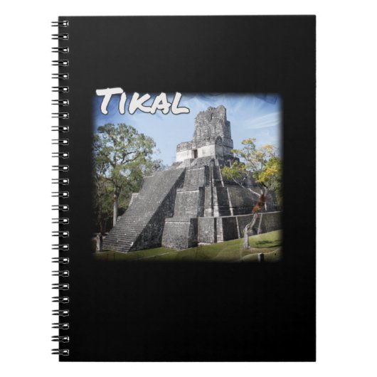 Carnet Guatemala Tikal Ruines Temple (Devant)