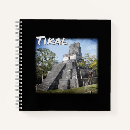 Carnet Guatemala Tikal Ruines Temple (Devant)