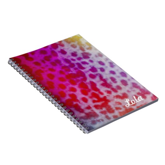Carnet Guépard d'arc-en-ciel (Côté Droit)