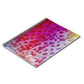 Carnet Guépard d'arc-en-ciel (Côté gauche)