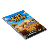Carnet Guépard, Pixel Art Rétro 8 Bits (Côté Droit)
