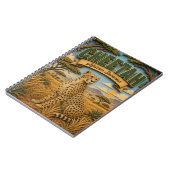 Carnet Guépard Savane africaine POPCUT (Côté gauche)