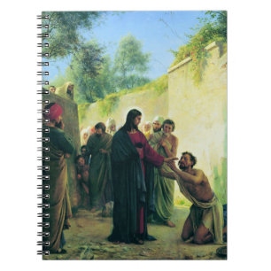 Carnet Guérir l'aveugle par Carl Bloch