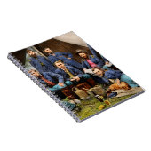 Carnet Guerre civile - Le jeune George Armstrong Custer 1 (Côté Droit)