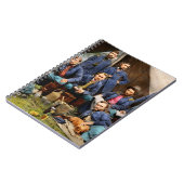 Carnet Guerre civile - Le jeune George Armstrong Custer 1 (Côté gauche)