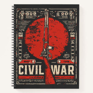 Carnet Guerre civile rétro-orientale American Rifle Por
