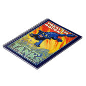 Carnet Guerre militaire vintage Recrutement avec un chat (Côté gauche)