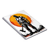 Carnet guerrier barbare médiéval imaginaire hummer force (Côté Droit)