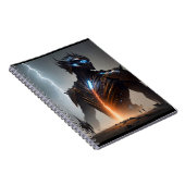 Carnet Guerrier Cyborg de la foudre (Côté Droit)