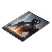 Carnet Guerrier Cyborg de la foudre (Côté gauche)