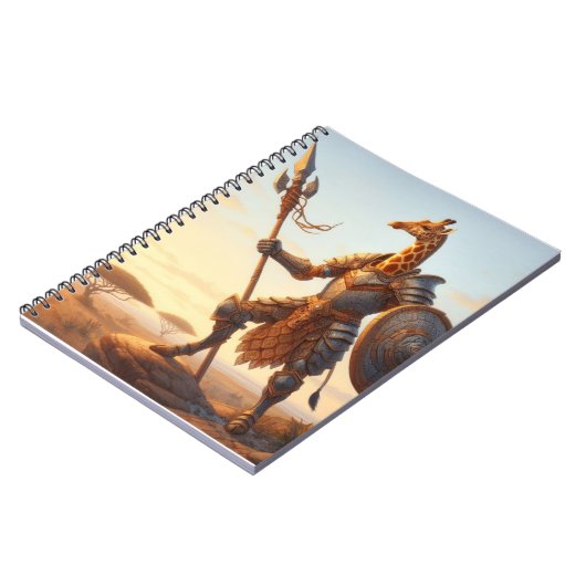 Carnet Guerrier de girafe (Côté gauche)