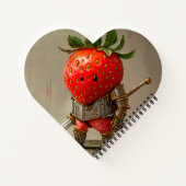 Carnet Guerrier Fraise (Dos)