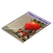 Carnet Guerrier Fraise (Côté gauche)