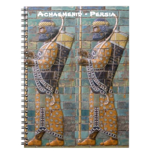 Carnet Guerrier persan (Devant)