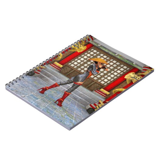 Carnet Guerrière asiatique (Côté gauche)