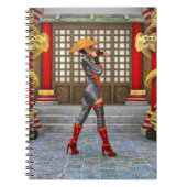Carnet Guerrière asiatique (Devant)