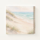Carnet Guest book Bridal Shower beach coastal (Dos)