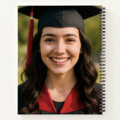 Carnet Guest book graduation party photo congrats (Dos)
