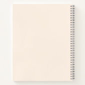 Carnet Guest Book lavender champagne floral wedding (Dos)