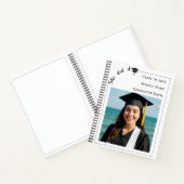 Carnet Guest book modern photo Graduation Party (Intérieur)