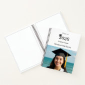 Carnet Guest Book Photo Modern Graduation Party (Intérieur)
